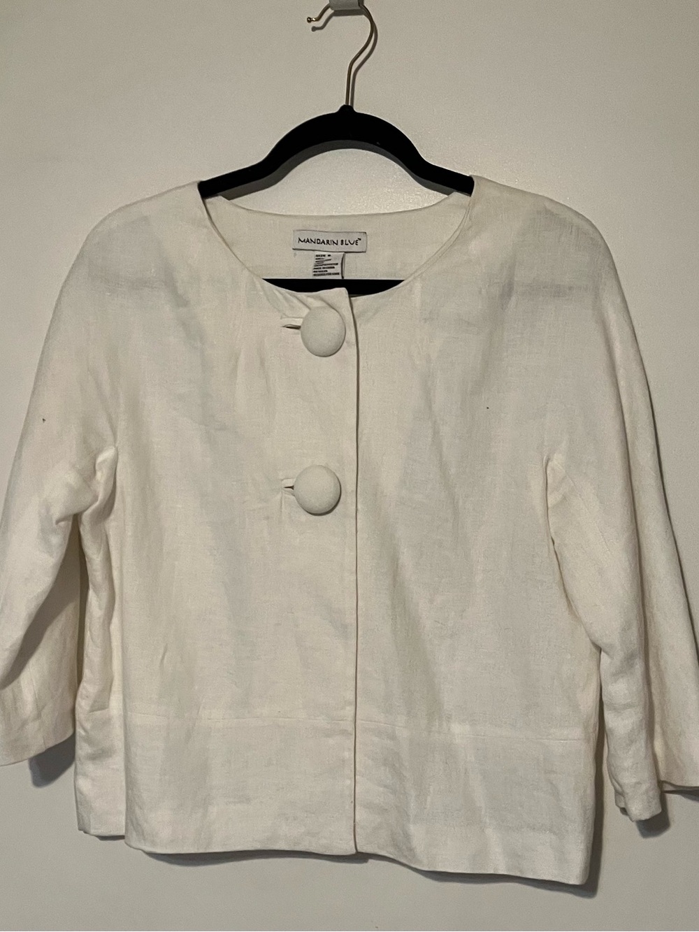 White Linen Jacket
